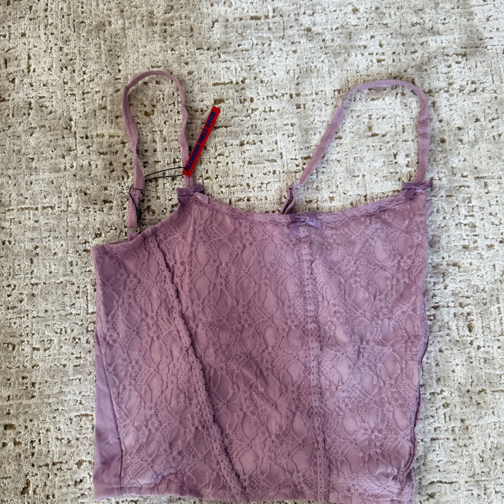 UNIF Lavender Lace Camisole
